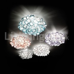 モダンな光源 3 色切り替え式フラッシュマウント天井照明