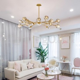 北欧クリスタルシャンデリア