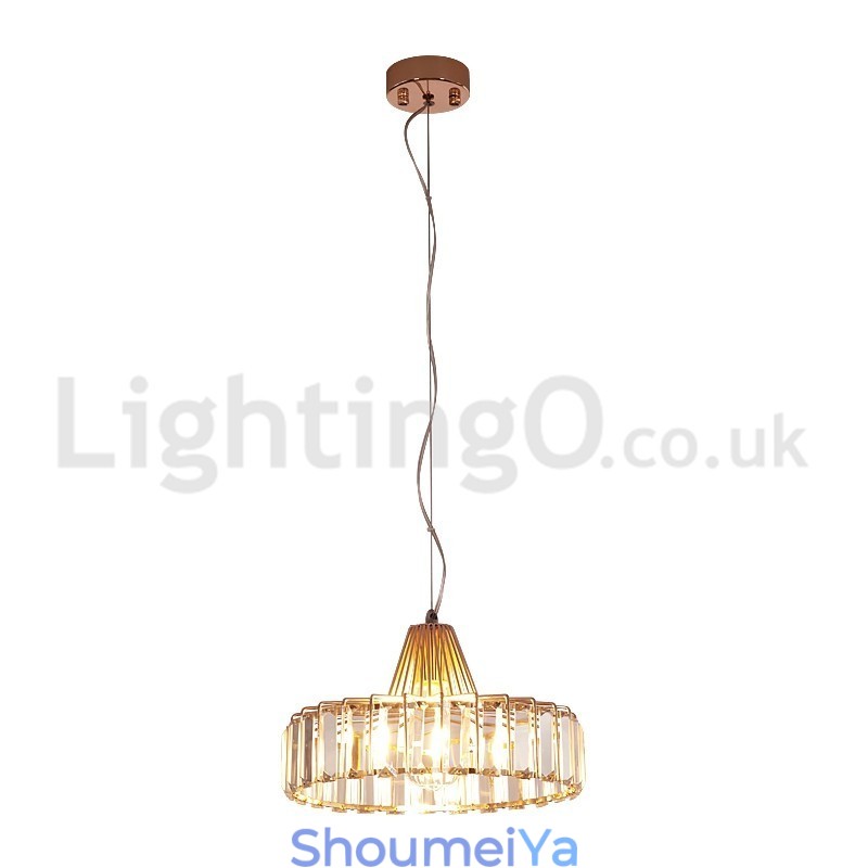 北欧シングルヘッドクリスタルペンダントライト