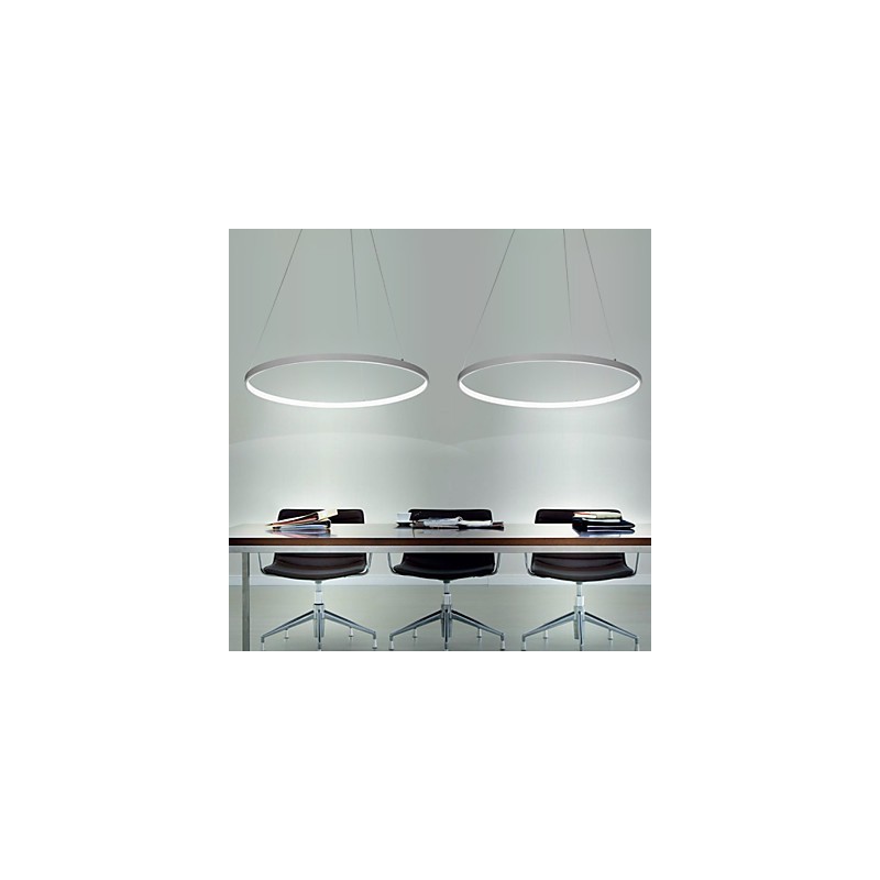 調光可能 63W 直径100CM ペンダントライト モダンデザイン リング