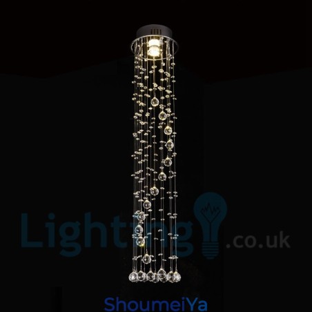 1 ライト 安価 モダン K9 クリスタル ラウンド フラッシュ マウント シーリング ライト