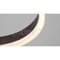 調光可能なリモコン付きリニアペンダントライト モダンデザイン