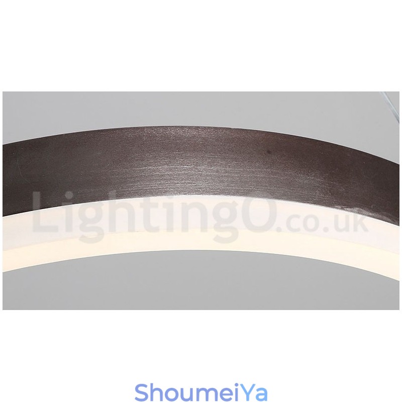 調光可能なリモコン付きリニアペンダントライト モダンデザイン