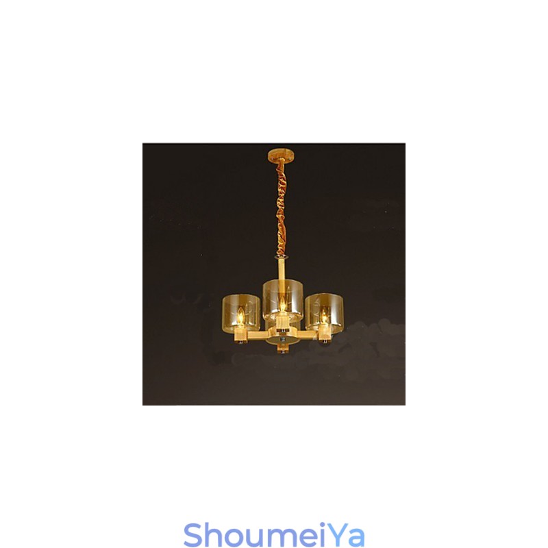 ファッションペンダントランプテーブル木製ガラスカバー