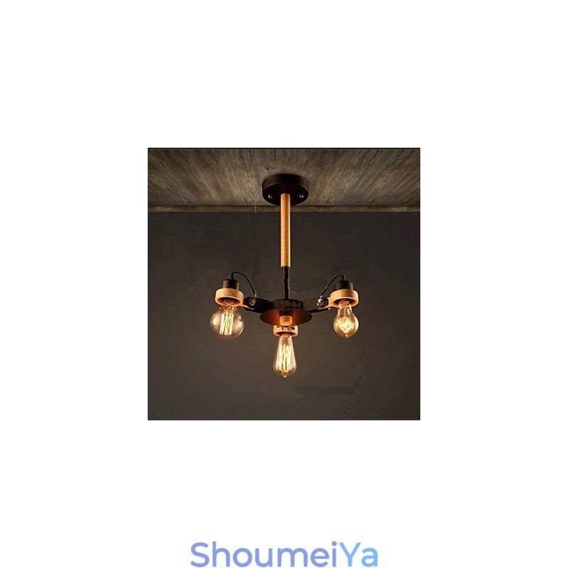 スタジオランプとランタン アメリカンレトロ天井