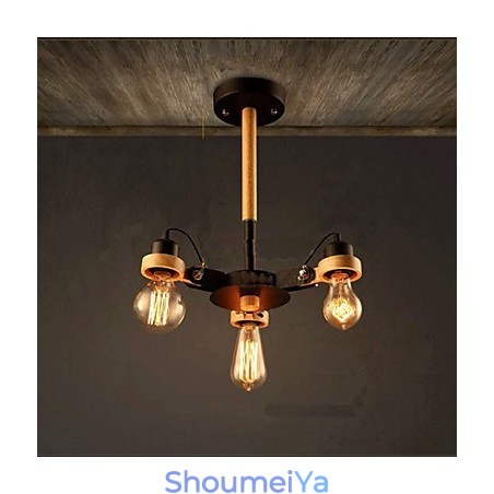 スタジオランプとランタン アメリカンレトロ天井