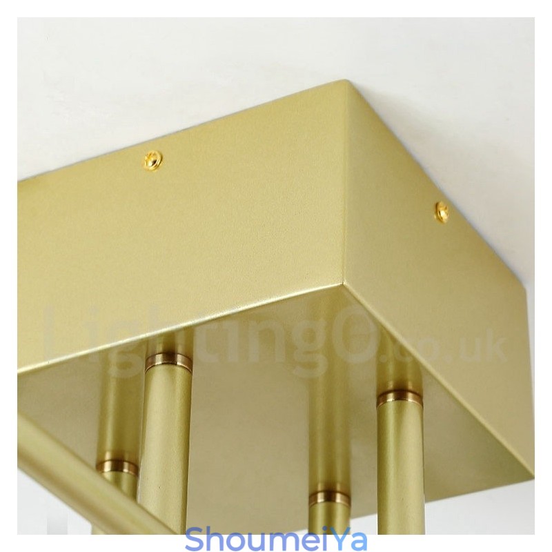 8 ライト ラスティック ロッジ ステンレス シャンデリア (透明または青のガラス シェード付き)