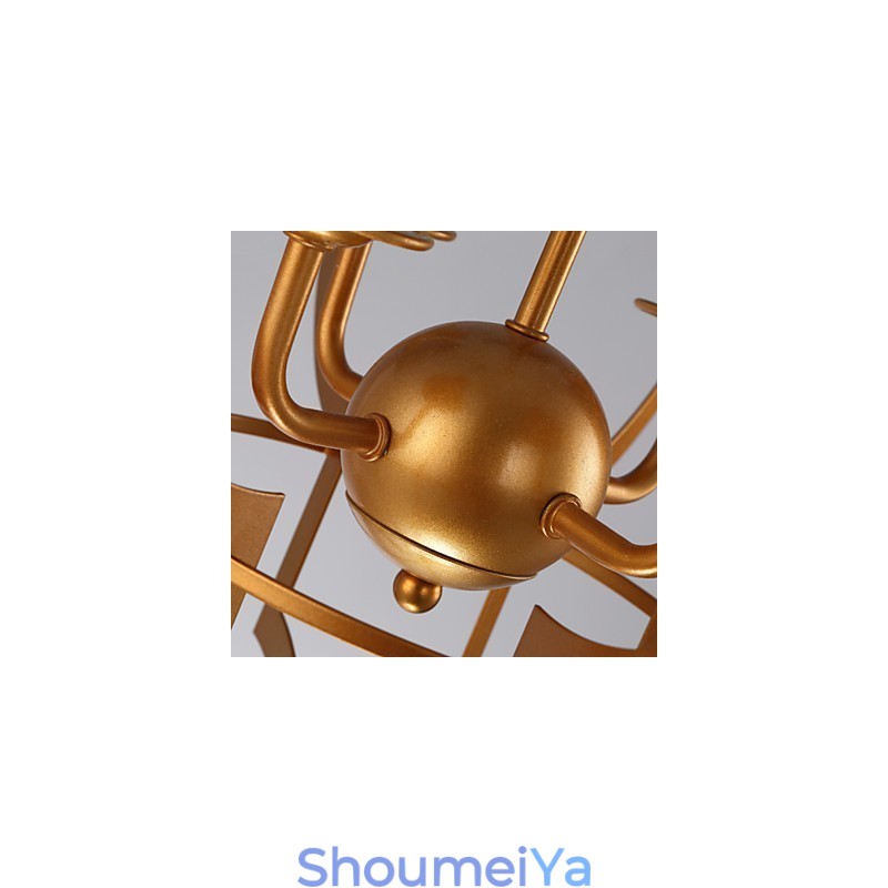 モダンなブラック&ホワイト スカイガーデンシャンデリアペンダントランプ ライト付き 最高の装飾ランプ