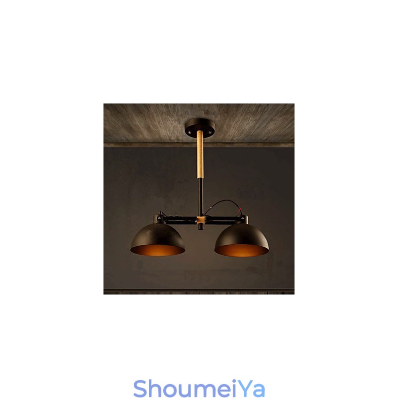 リビングスタジオクリエイティブランプとランタンアメリカンレトロ天井