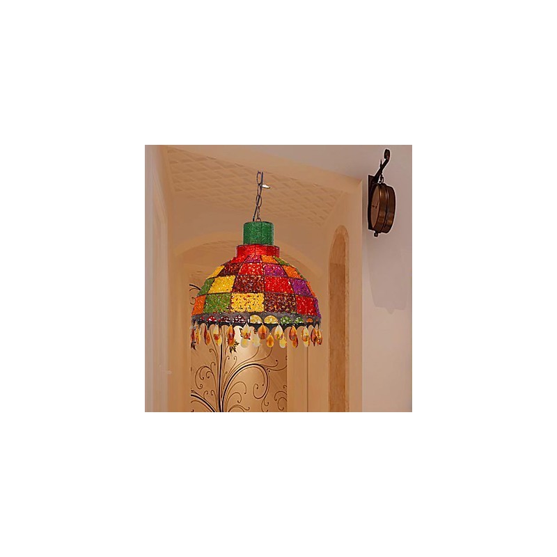 ミニスタイル ヴィンテージ シャンデリア 手動ランプ