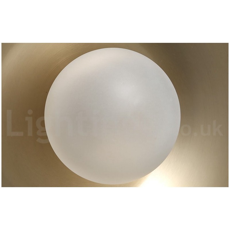 1 ライト インダストリアル スタイル ゴールド ミニ スタイル 電気メッキ 塗装仕上げ ペンダント ライト ガラス シェード付き