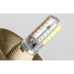 1 ライト インダストリアル スタイル ゴールド ミニ スタイル 電気メッキ 塗装仕上げ ペンダント ライト ガラス シェード付き