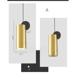 4 スタイル ゴールド ブラック ポストモダン ペンダント ライト