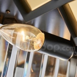 高級モダンゴールドプラスブラックラウンドK9クリスタルペンダントシャンデリア展示ホール