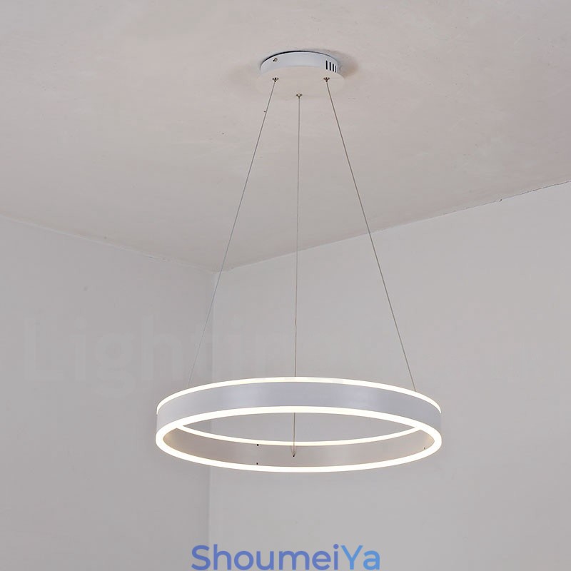 1リング2ストリップアールデコペンダントライト60cm吊り下げライト