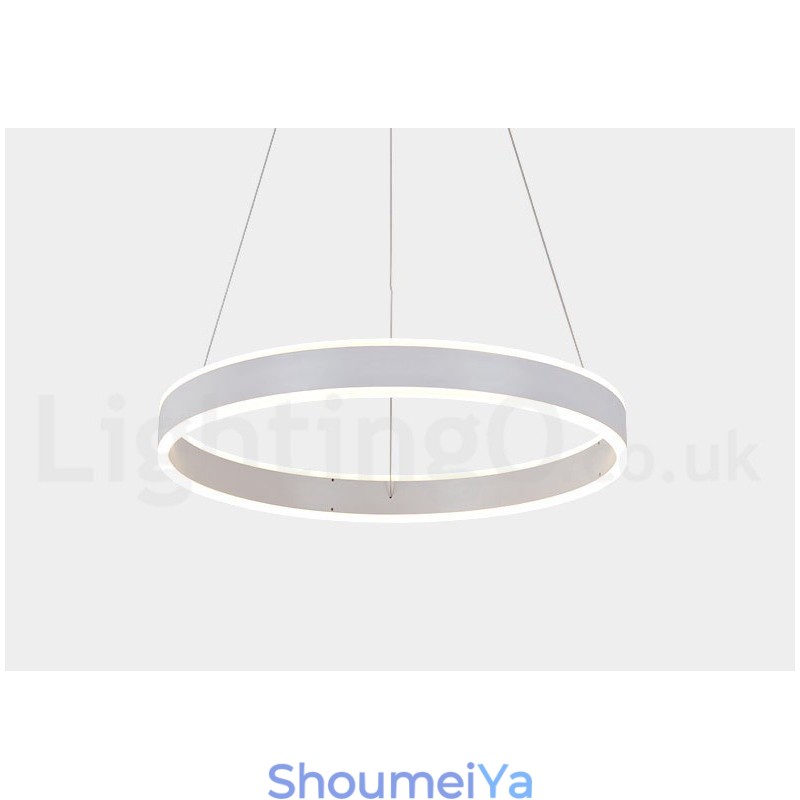 1リング2ストリップアールデコペンダントライト60cm吊り下げライト