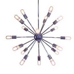 シャンデリア モダン グローブ リビング ペンダント ダイニング ショッピング ストア ナイト メタル クローム