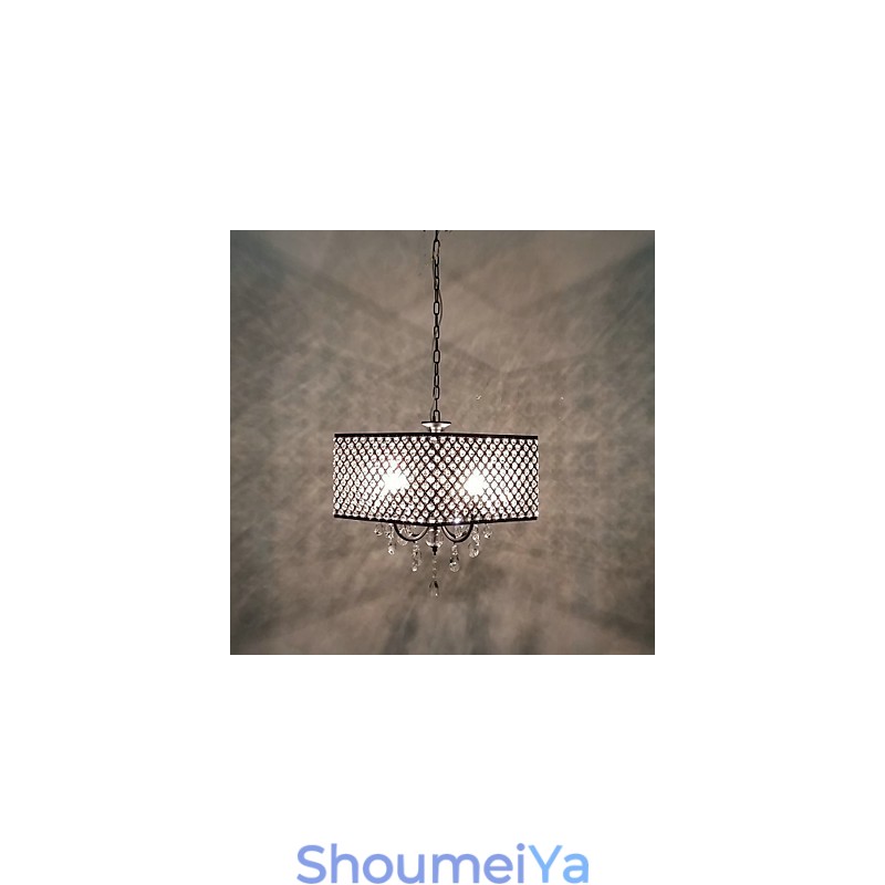 伝統的なクラシッククリスタルペインティングメタルシャンデリア