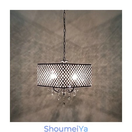 伝統的なクラシッククリスタルペインティングメタルシャンデリア