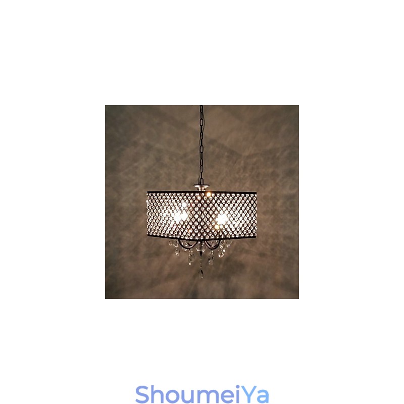 伝統的なクラシッククリスタルペインティングメタルシャンデリア