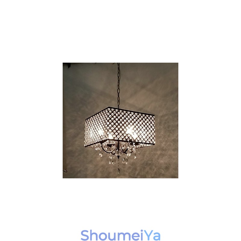 伝統的なクラシッククリスタルペインティングメタルシャンデリア