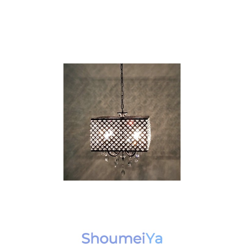 伝統的なクラシッククリスタルペインティングメタルシャンデリア