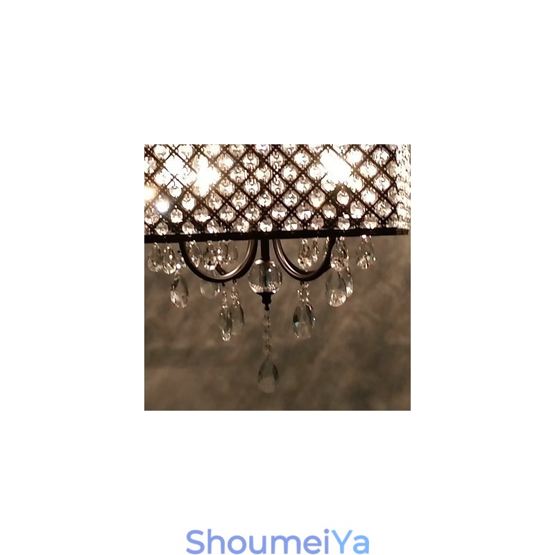 伝統的なクラシッククリスタルペインティングメタルシャンデリア