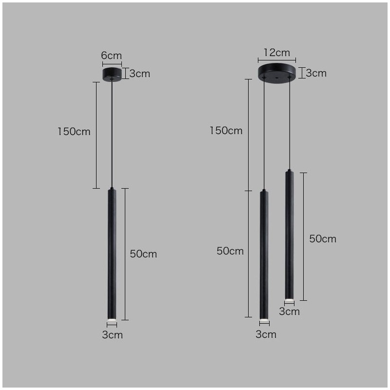 シンプルでモダンなコンテンポラリーペンダントライト