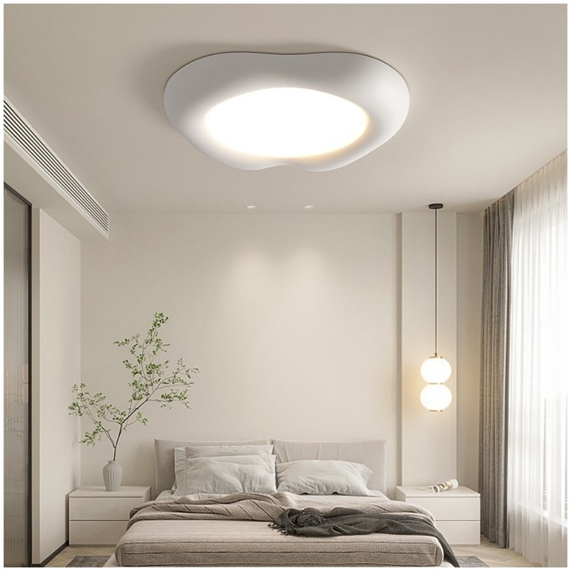調光可能なフルスペクトルアイプロテクションマルチカラーモダンフラッシュマウントシーリングライト屋内照明器具