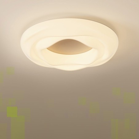 調光可能な丸型モダンフラッシュマウント天井ライト屋内照明器具