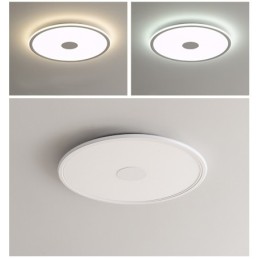 北欧 3.5cm 厚さ 丸型 フルスペクトル 目の保護 屋内 調光可能 天井ライト