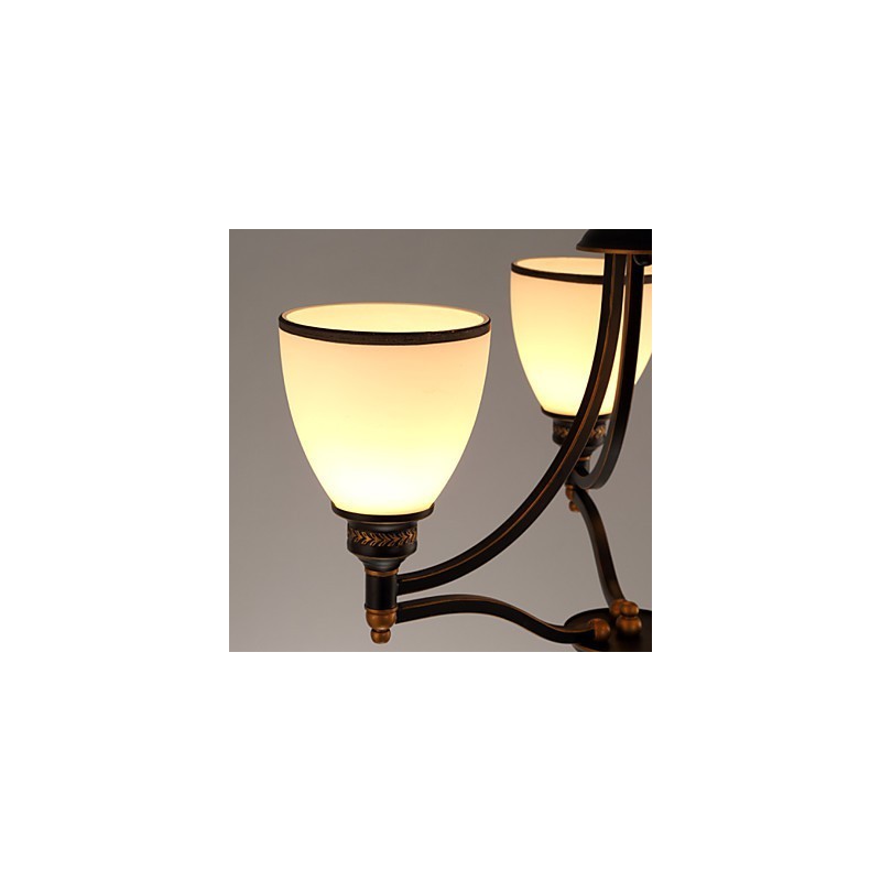 レトロミニマリスト天井ランプ ヨーロピアンスタイルガラス天井ランプ ランプ