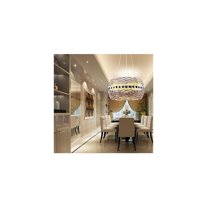 ラタンアートランプ ペンダントランプ 手編み