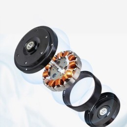 インバーターファンランプ モダンミニマリストシーリングファンランプ