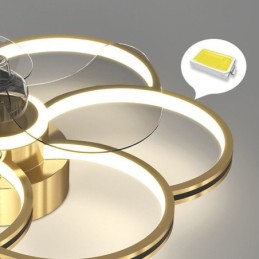 ライト付きシーリングファン シャンデリア 換気扇