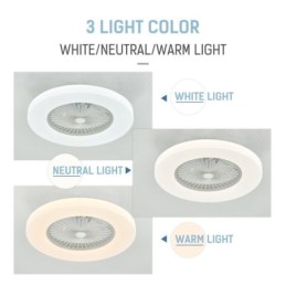 ファンシーリングライト 3色調光 3スピードリモコン