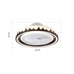 丸型ファン天井照明器具 3スピード リモコン付き