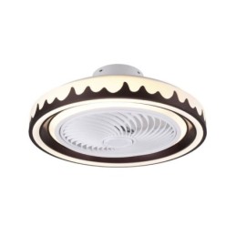 丸型ファン天井照明器具 3スピード リモコン付き