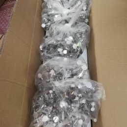 スパンコールシャンデリアステンレススチールペンダント照明ダイニング