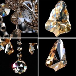 コニャッククリスタルシャンデリア天井ライト 35 個