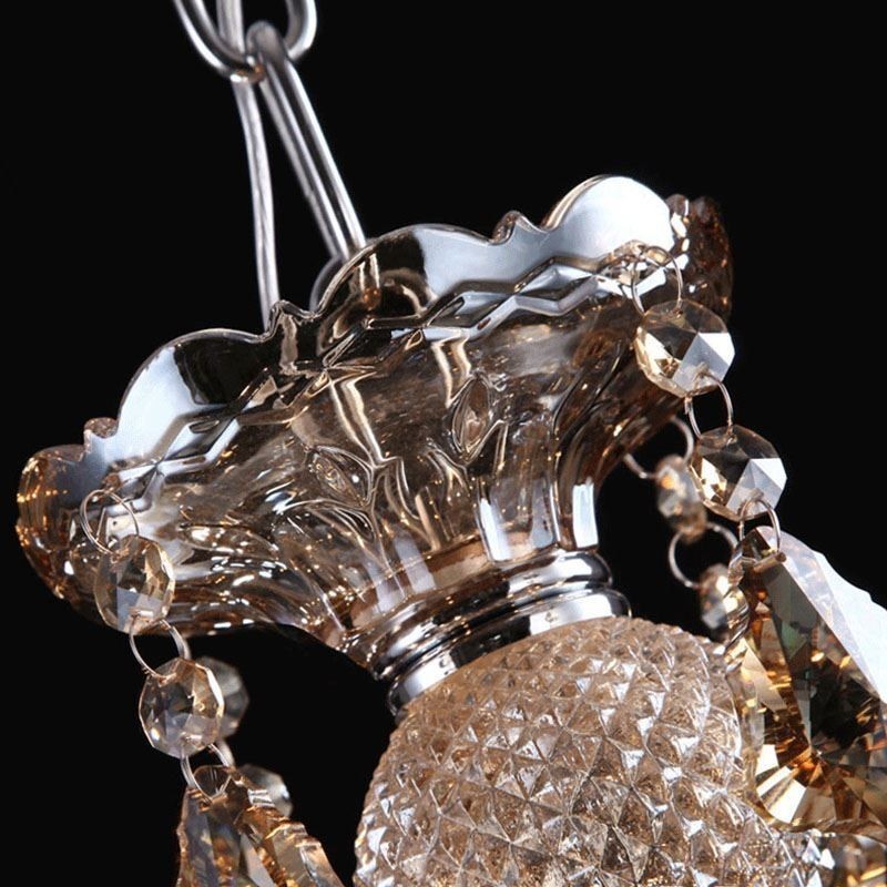 コニャッククリスタルシャンデリア天井ライト 35 個