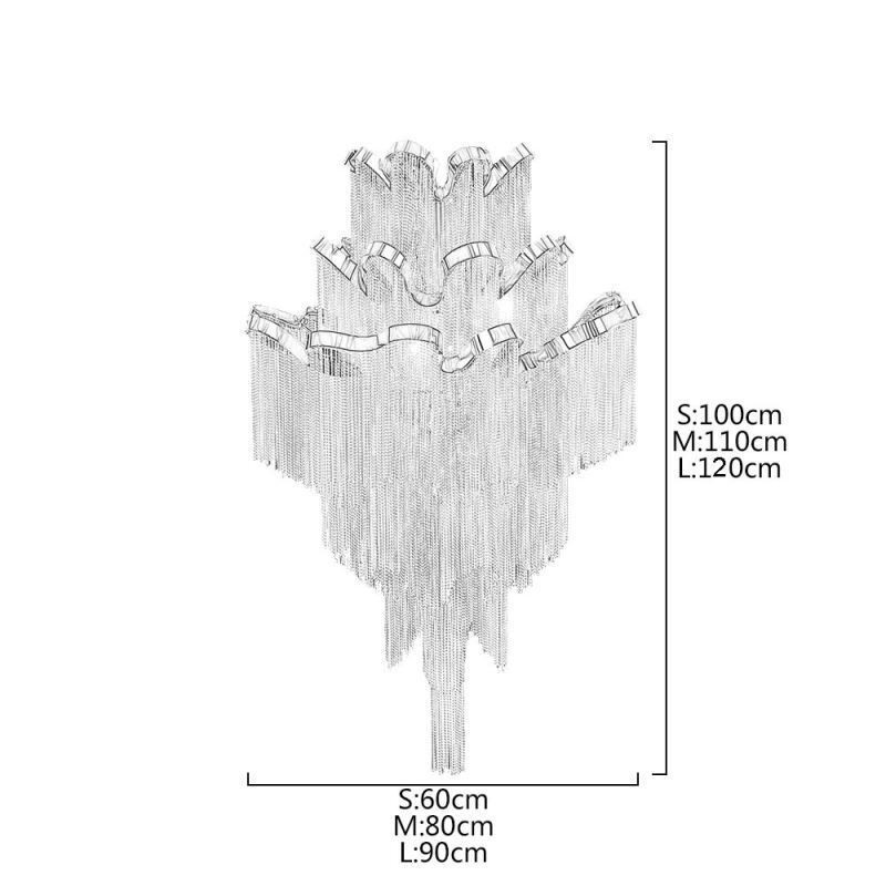 モダンでエレガントなタッセルペンダントライト