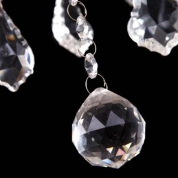 ヨーロッパのクリスタルシャンデリアユニークな白翡翠ペンダントライト