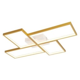 フラッシュマウントモザイク幾何学スクエア天井照明器具