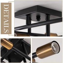 カントリー レトロ フラッシュマウント アメリカン インダストリアル スタイル 装飾天井ライト