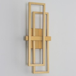 ミニマリスト フラッシュマウント アルミアート 幾何学的スクエア シーリングライト