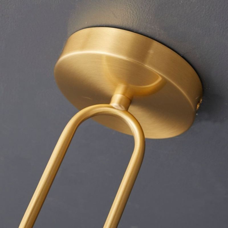 モダンなフラッシュマウントガラスホーム照明クリエイティブシーリングライト