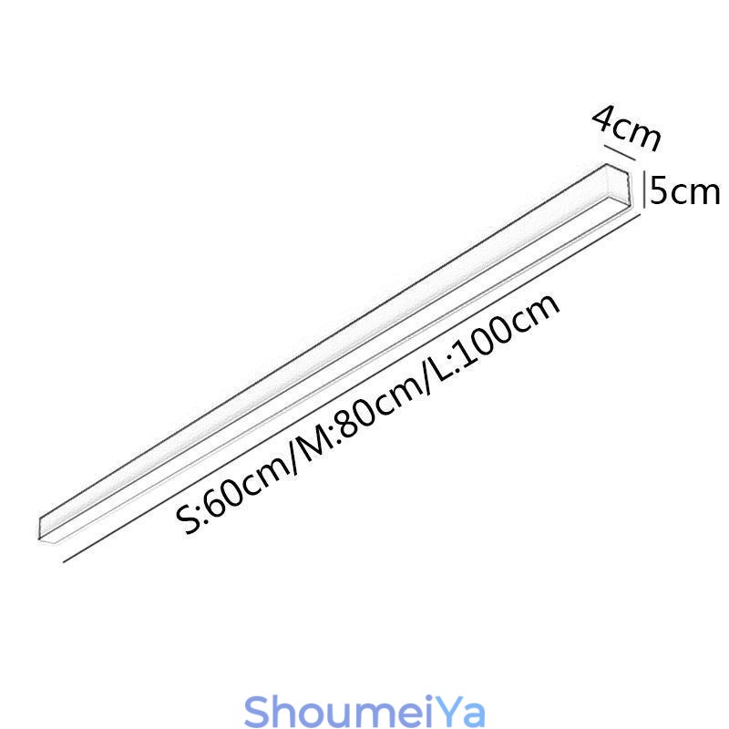 モダンなシーリングライト ロングストリップ 表面実装型シーリングランプ