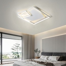 モダンな天井ランプ スクエア 屋内用スマート照明器具
