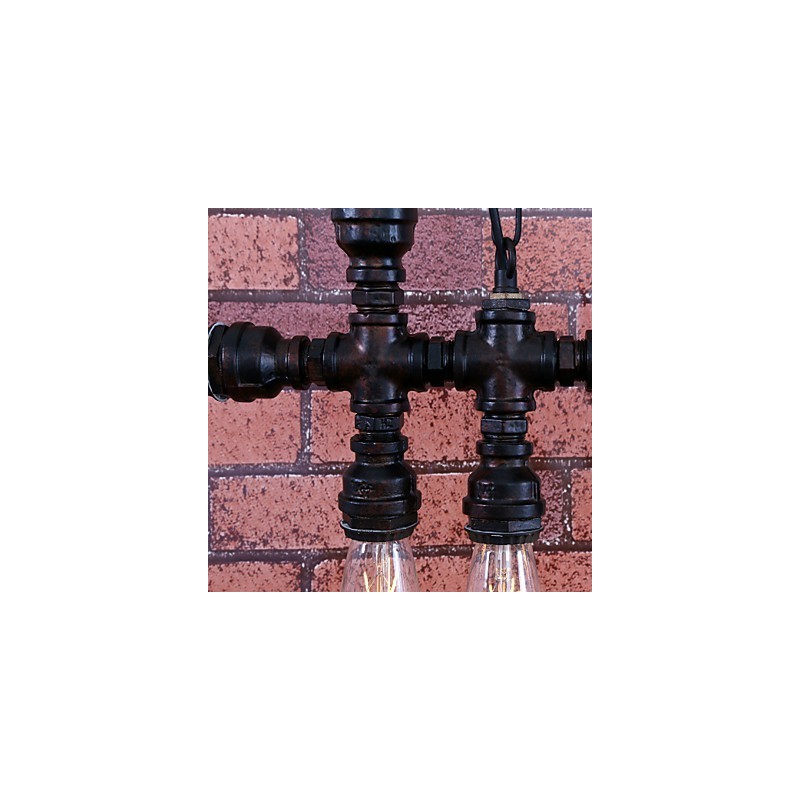 ヴィンテージ ペイント メタル シャンデリア